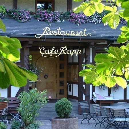Hotel Restaurant Cafe Rapp Konigsfeld im Schwarzwald Exterior photo